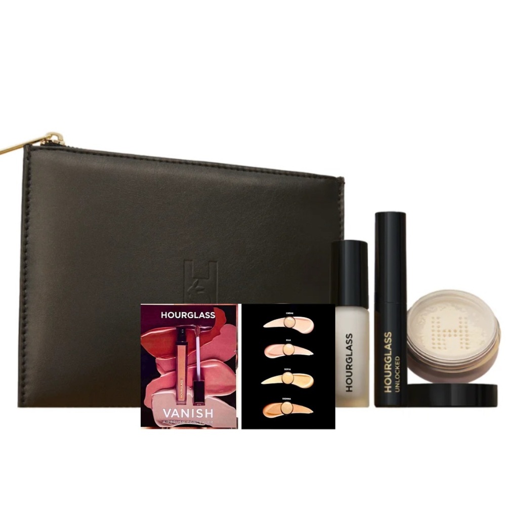Hourglass Beauty Collection with Black Pouch